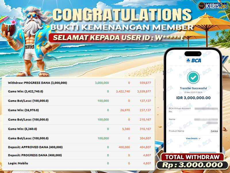 JACKPOT SLOT GATES OF OLYMPUS SUPER SCATTER 21 MEI 2025